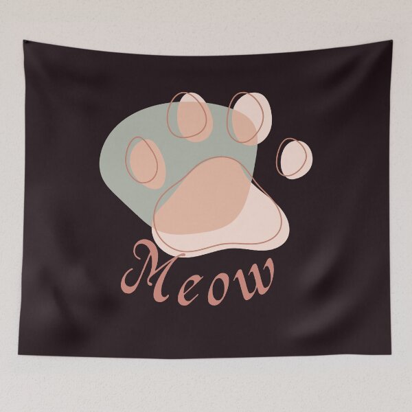 Item preview, Cat foot print  designed and sold by smart271.