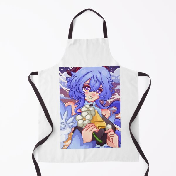 Item preview,  Ganyu pixel art  designed and sold by Toyger-Lilly.