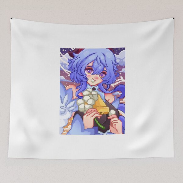 Item preview,  Ganyu pixel art  designed and sold by Toyger-Lilly.