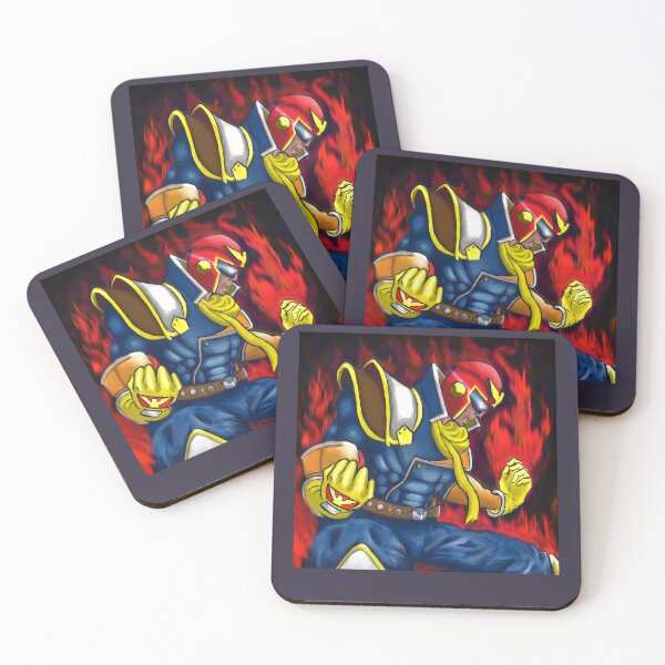 Item preview, Bright Famous Hunters Fight Captain Falcons Fighting Passion! Retro designed and sold by KohlerGrenadine.