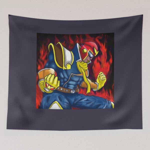 Item preview, Bright Famous Hunters Fight Captain Falcons Fighting Passion! Retro designed and sold by KohlerGrenadine.