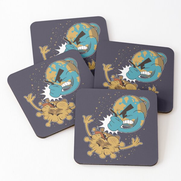 Item preview, Bright Famous Hunters Fight Coronavirus Smash Cute Gift designed and sold by KohlerGrenadine.
