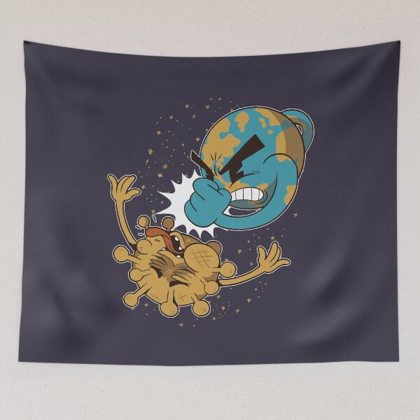 Item preview, Bright Famous Hunters Fight Coronavirus Smash Cute Gift designed and sold by KohlerGrenadine.