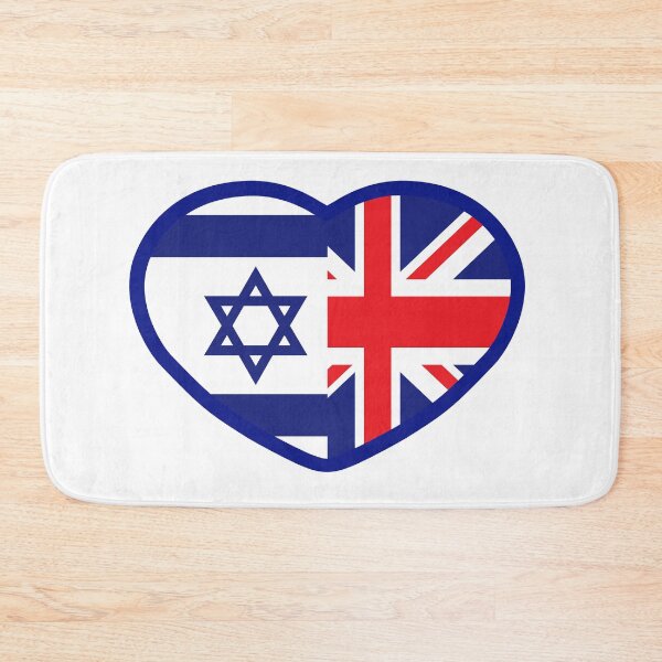 Artikelvorschau, Großbritannien liebt Israel entworfen und verkauft von MeLoveIsrael.