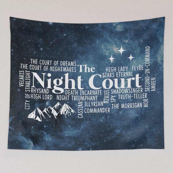 Item preview, The Night Court Typography designed and sold by EpicAssassin.