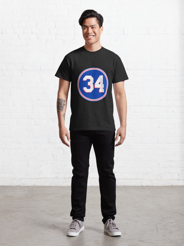 Charles Barkley Number 34 Jersey Philadelphia 76ers Classic T-Shirt for  Sale by RourkePettey