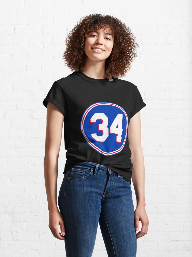 Charles Barkley Number 34 Jersey Philadelphia 76ers | Classic T-Shirt