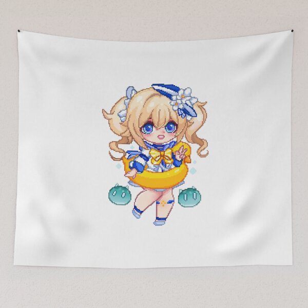 Item preview, Chibi summer skin Barbara genshin designed and sold by Toyger-Lilly.