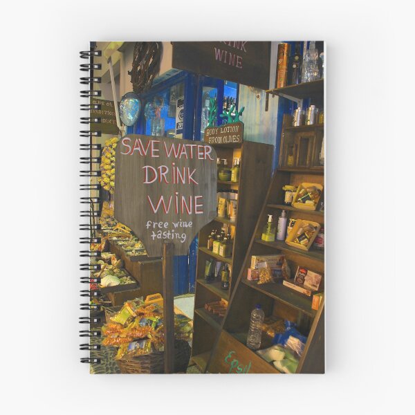 Item preview, Fira Wine Shop designed and sold by Barbara  Brown.