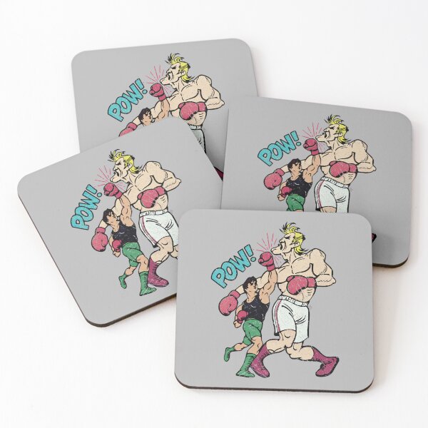 Item preview, Fist Decides Your Fate Punch Out Vintage Poster V01 Classic Fans designed and sold by AlbaChronoscope.
