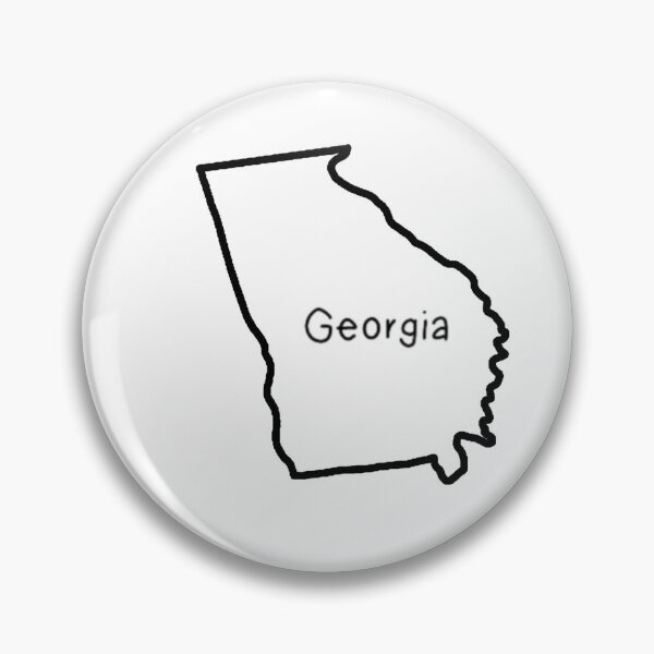 Item preview, Georgia state sticker  designed and sold by Kiki Stickers.