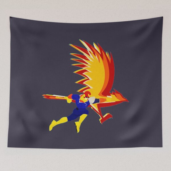 Item preview, Bright Famous Hunters Fight Falcon Punch Cute Fans designed and sold by KohlerGrenadine.