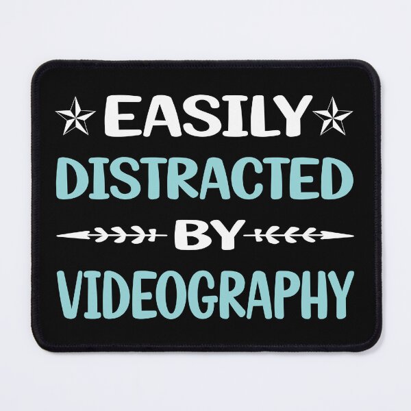 Item preview, Funny Easily Distracted Videography Videographer designed and sold by robinnacallanyi.