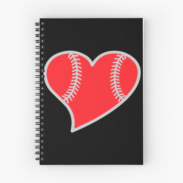 Item preview, Baseball Heart-Baseball Quote Sticker designed and sold by monica45je.
