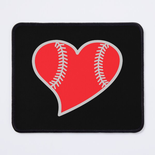 Item preview, Baseball Heart-Baseball Quote Sticker designed and sold by monica45je.