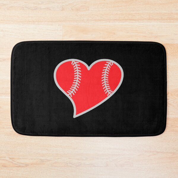 Item preview, Baseball Heart-Baseball Quote Sticker designed and sold by monica45je.