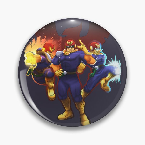 Item preview, Active Fighting Mysterious Racers Show Me Your Moves, Captain Falcon!  Retro designed and sold by CameronMagadis.