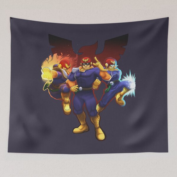 Item preview, Active Fighting Mysterious Racers Show Me Your Moves, Captain Falcon!  Retro designed and sold by CameronMagadis.