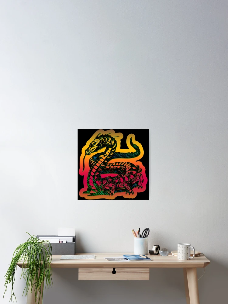 Thumbnail 2 of 3, Poster, Dragon designed and sold by Rte73DesignPrt.