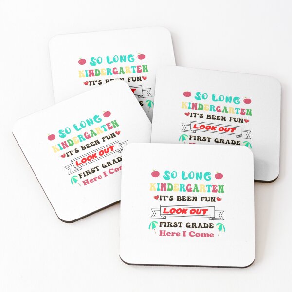 Item preview, so long kindergarten it's been fun look out first grade here i come designed and sold by binkashop.
