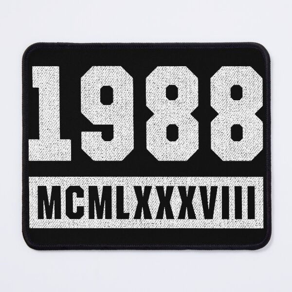 Item preview, Vintage 1988 Roman Numeral Birthday designed and sold by MarkTees.
