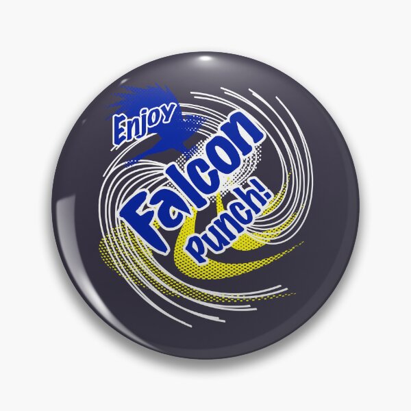 Item preview, Bright Famous Hunters Fight Falcon Punch! Funny designed and sold by KohlerGrenadine.