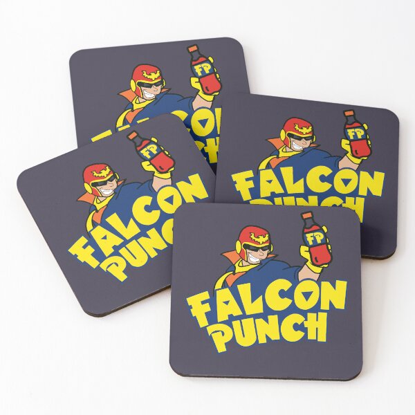 Item preview, Bright Famous Hunters Fight Falcon Punch! Retro designed and sold by KohlerGrenadine.