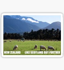 NEW ZEALAND- LIKE SCOTLAND Sticker
