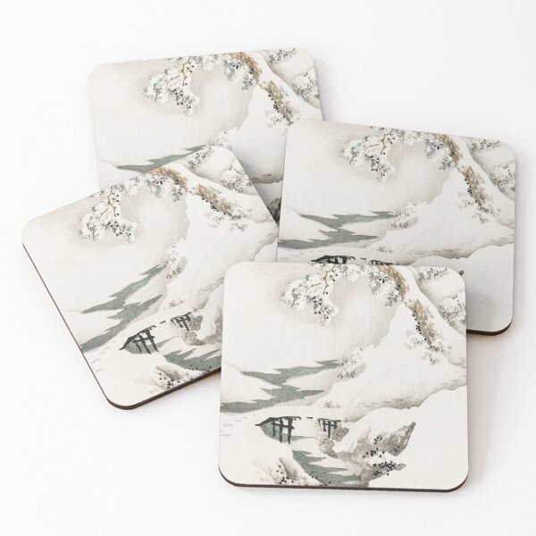 Item preview,  Snowscape by Kōno Bairei (1844-1895). Digitally enhanced by Kōno Bairei (1844-1895). designed and sold by CristalleLisa.