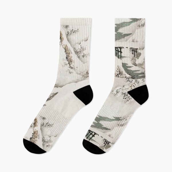 Item preview,  Snowscape by Kōno Bairei (1844-1895). Digitally enhanced by Kōno Bairei (1844-1895). designed and sold by CristalleLisa.