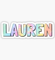 Pegatina Lauren Design