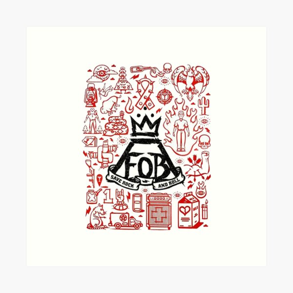FALL OUT BOY American BeautyPsycho Ltd Ed RARE New Poster Mania Centuries 