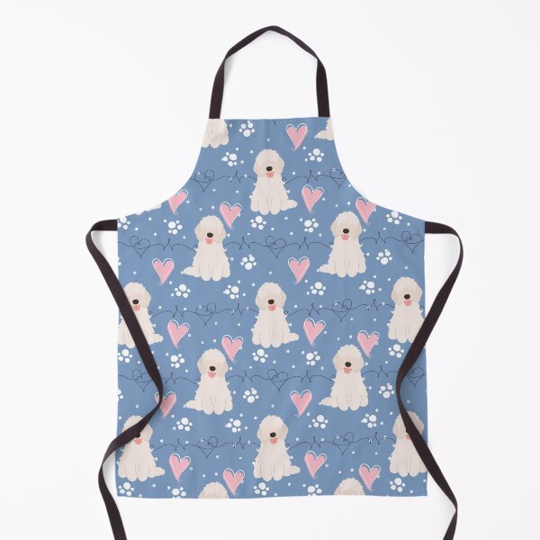 Item preview, LOVE White Cockapoo Cavapoo Cavoodle designed and sold by Lulupainting.