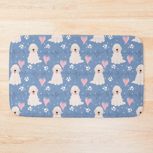 Item preview, LOVE White Cockapoo Cavapoo Cavoodle designed and sold by Lulupainting.