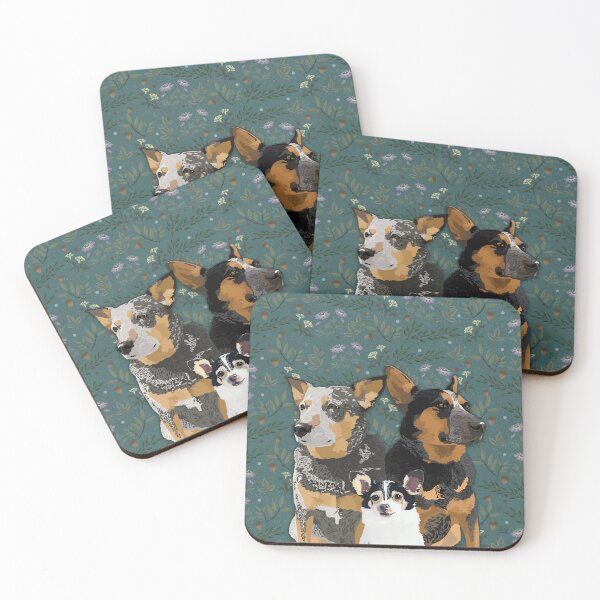 Item preview, Wildflowers and Canines [Custom] designed and sold by 2woofs-1meow.