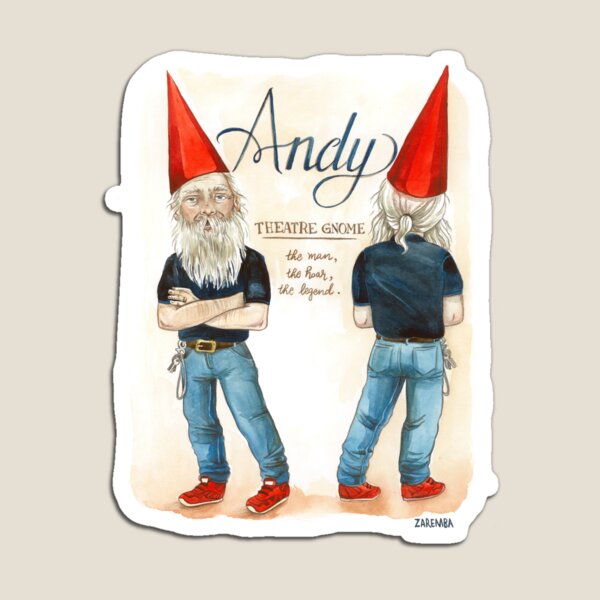 Andy - Ruhestandsparty Magnet