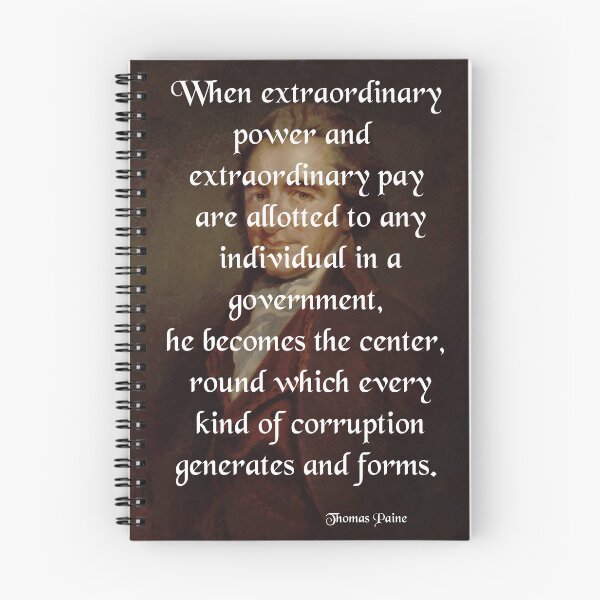 Item preview, Thomas Paine Quote designed and sold by Brad Chambers.