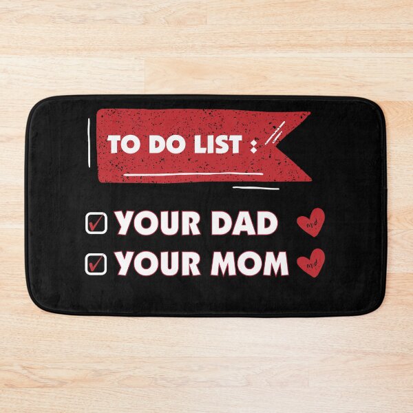Item preview, funny to do list dad and mom designed and sold by Micosmile.
