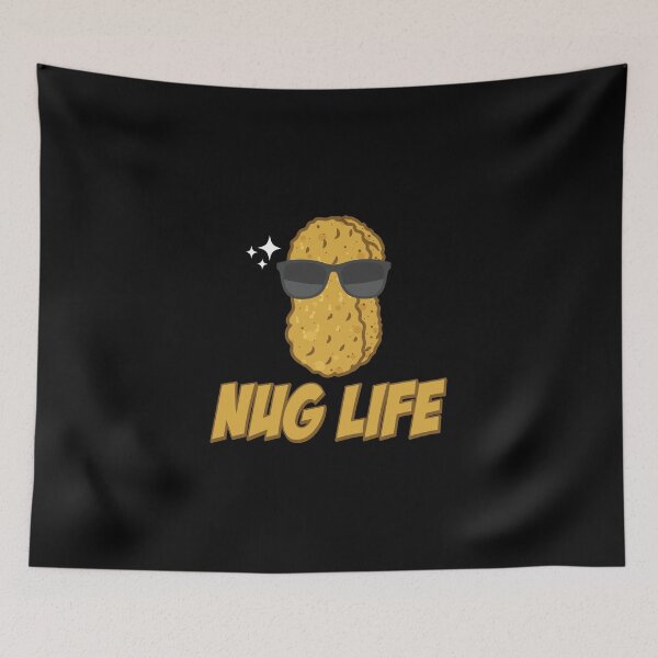 Item preview, Nug Life Funny Chicken Nugget Pun For A Fast Food Nugs Lover designed and sold by StrongShirts.