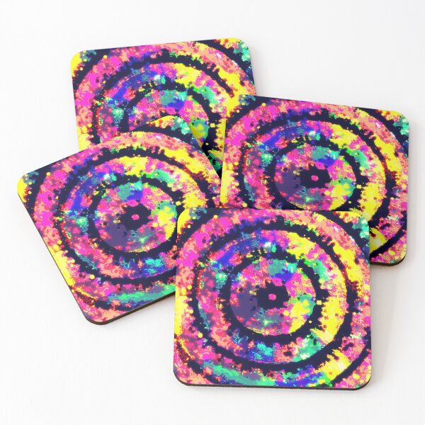 Item preview, Blossom - Colourful Rainbow Tie-Dye Pattern Print Design for Clothing and Accessories designed and sold by Mandiness.