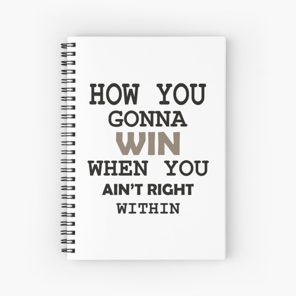 Item preview, How You Gonna Win When You Ain't Right Within Hip Hop Rap Classic T-Shirt designed and sold by BridgeofArt.