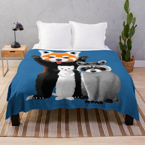 Item preview, Raccoon, ferret and red panda designed and sold by albertocubatas.
