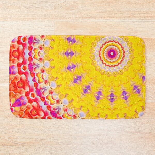 Item preview, Sundial Mandala in Yellow designed and sold by MediaArtbyMara.