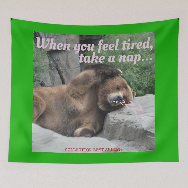 Item preview, 19. Bear tired take a nap - Collection BEST SELLER designed and sold by Narcisa22.