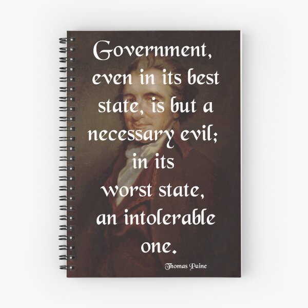 Item preview, Thomas Paine Quote designed and sold by Brad Chambers.