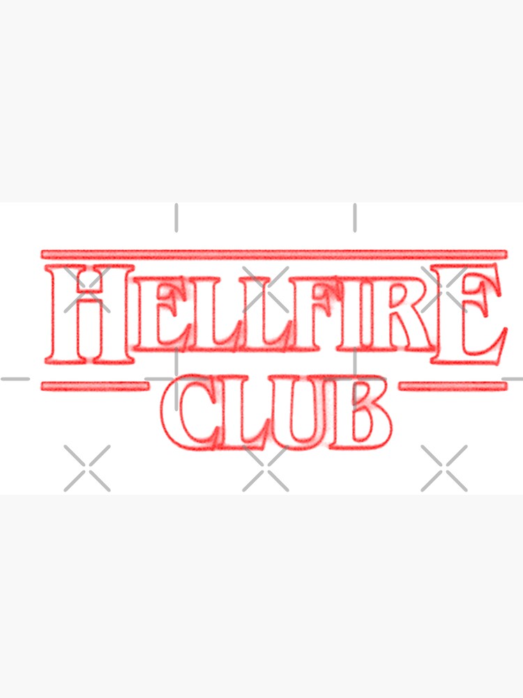 Thumbnail 7 of 7, Cap, Stranger Things Hellfire Club Logo designed and sold by YouCool007.