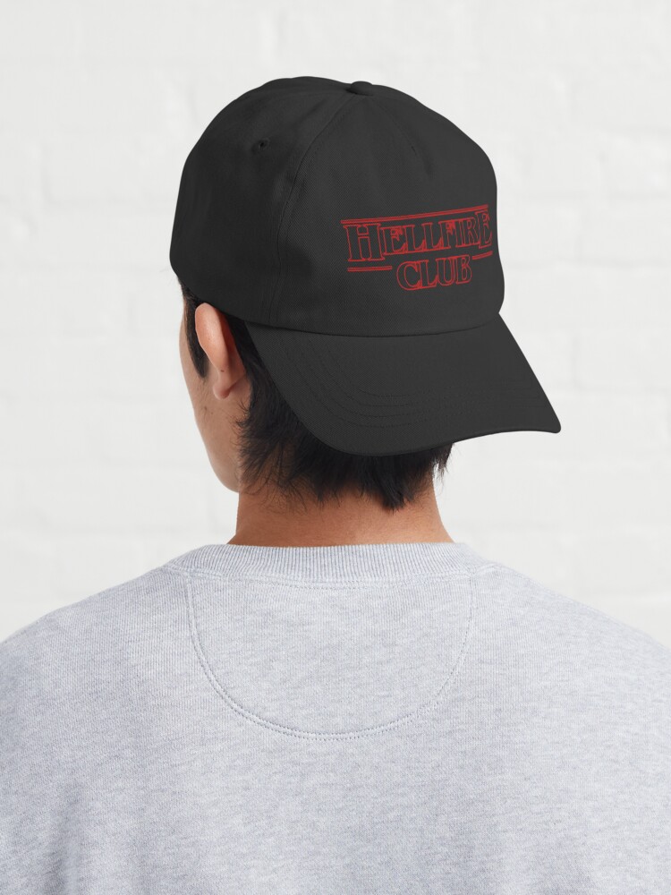 Thumbnail 4 of 7, Cap, Stranger Things Hellfire Club Logo designed and sold by YouCool007.
