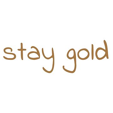 Vorschaubild zum Design Bleib Gold, minimalistisch, subtil, Bangtan, Kpop, liebe dich selbst von NoonaStudio