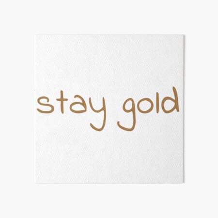Artikel-Vorschau von Bleib Gold, minimalistisch, subtil, Bangtan, Kpop, liebe dich selbst, designt und verkauft von NoonaStudio.