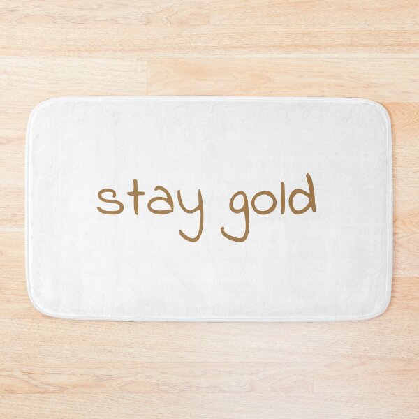 Item preview, Stay gold, minimalistic, subtle, Bangtan, Kpop, love yourself designed and sold by NoonaStudio.